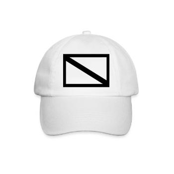 DiveFlag - Baseballkappe - Weiß/Weiß - Vorne