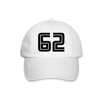 62 - Casquette classique - blanc/blanc - Devant