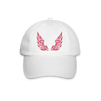 aile wings voler aille 10072 - Casquette classique - blanc/blanc - Devant