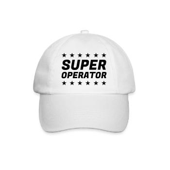 Cariste / Magasinier / Travail / Métier / Job - Casquette classique - blanc/blanc - Devant