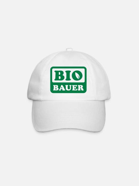 BIO BAUER - Baseballkappe - Weiß/Weiß