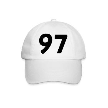 97 - Casquette classique - blanc/blanc - Devant