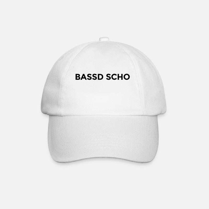 Bassd scho - montserrat - Baseballkappe - Weiß/Weiß