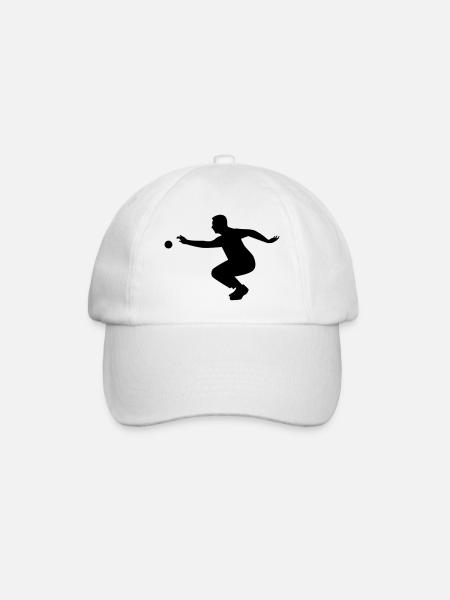 Boule Boccia - Baseballkappe - Weiß/Weiß