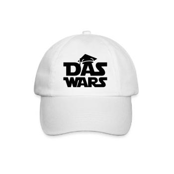 abi das wars - Baseballkappe - Weiß/Weiß - Vorne