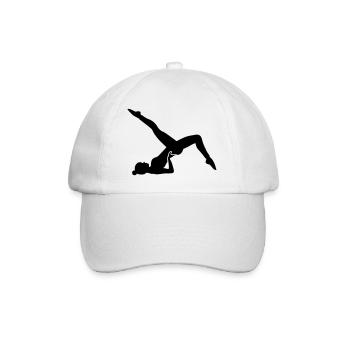 pilates - Casquette classique - blanc/blanc - Devant