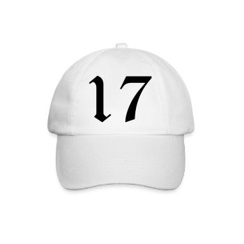 17 - Baseball Cap - white/white - Front