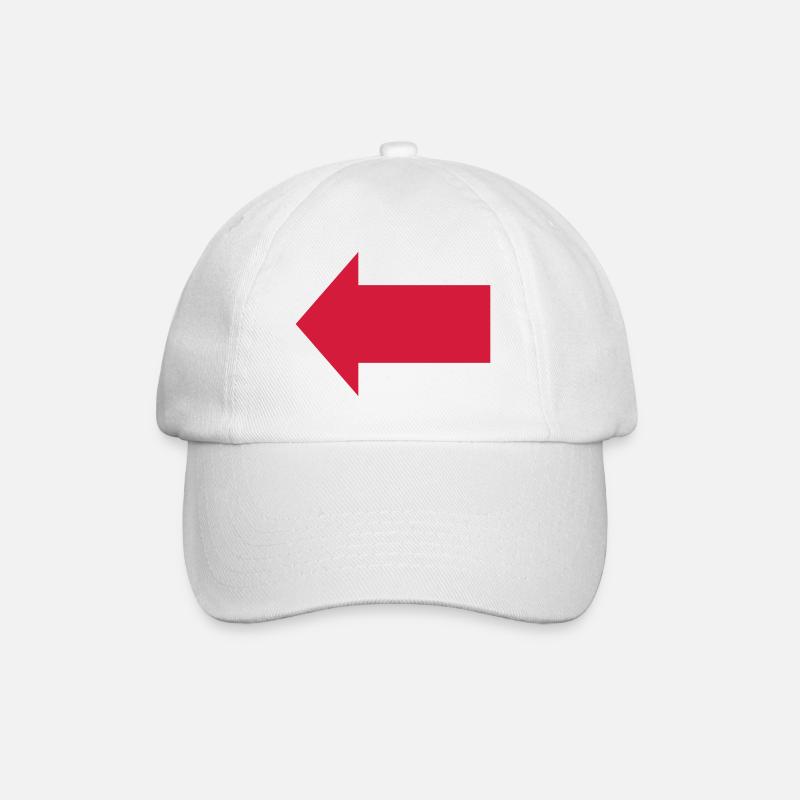 flèche - Casquette classique - blanc/blanc