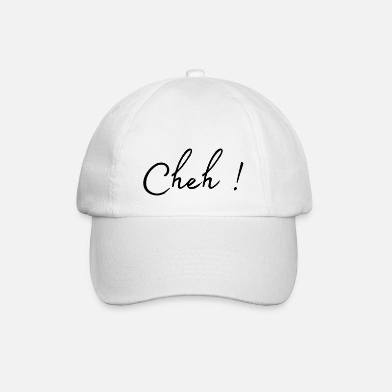 Cheh! - Baseball Cap - white/white
