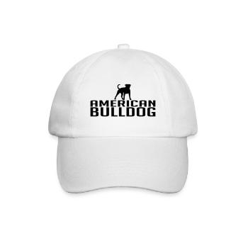 AMERICAN BULLDOG Chiens de race de chien Wilsigns - Casquette classique - blanc/blanc - Devant
