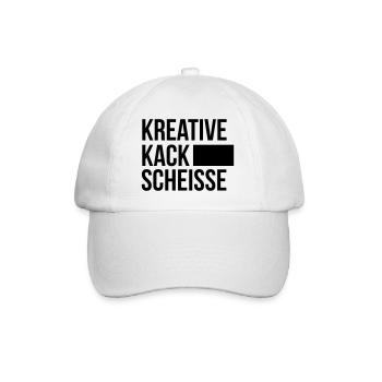 kreativ - Baseball Cap - white/white - Front