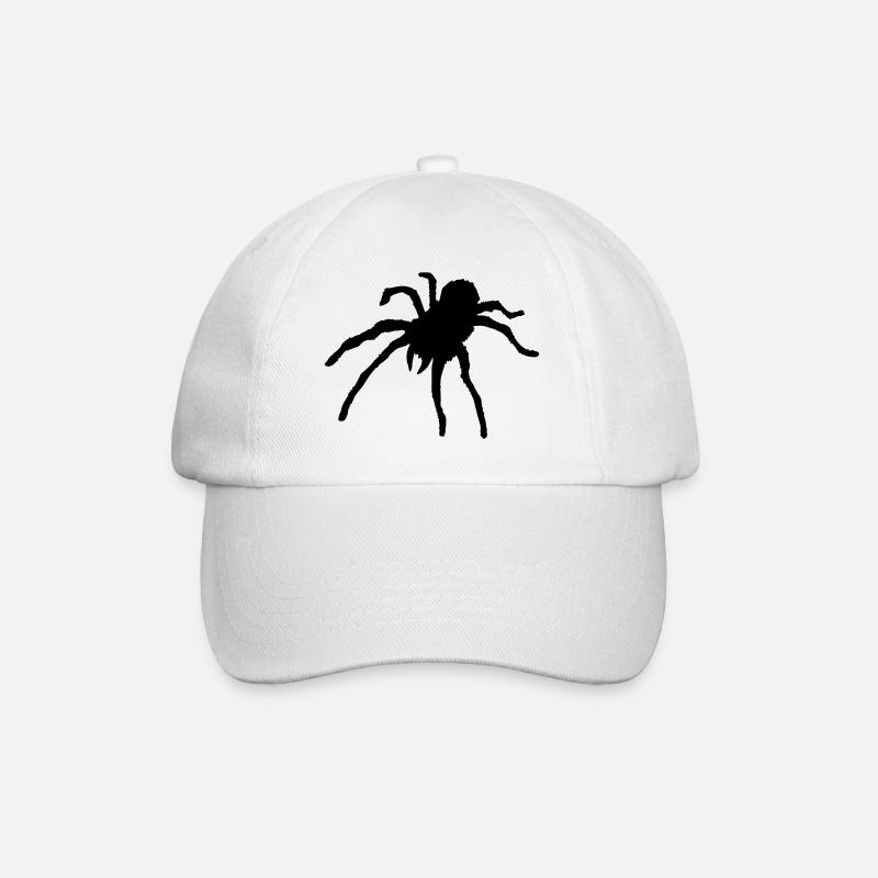Tarantula Spider - Baseballkappe - Weiß/Weiß
