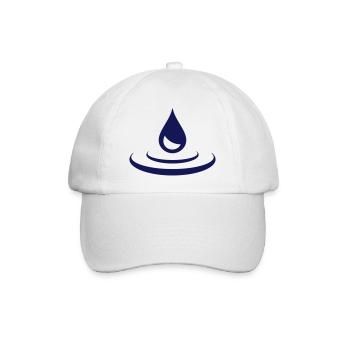 Goutte - Casquette classique - blanc/blanc - Devant