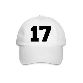 17 - Baseballkappe - Weiß/Weiß - Vorne