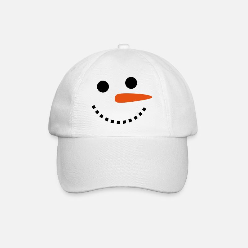 bonhomme de neige - Casquette classique - blanc/blanc