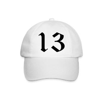 13 - Baseball Cap - white/white - Front