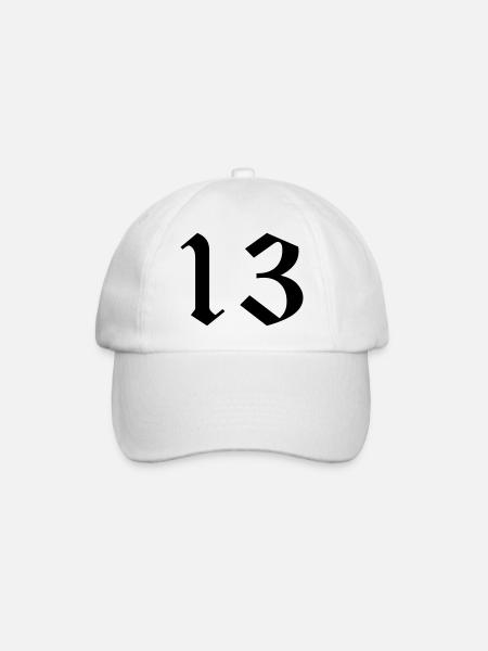13 - Casquette classique - blanc/blanc