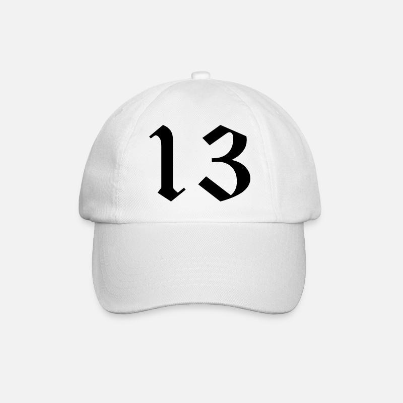 13 - Casquette classique - blanc/blanc