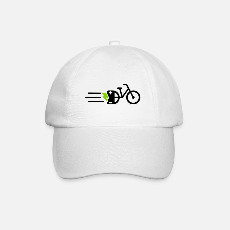 ebike e-bike ebike - Casquette classique - blanc/blanc