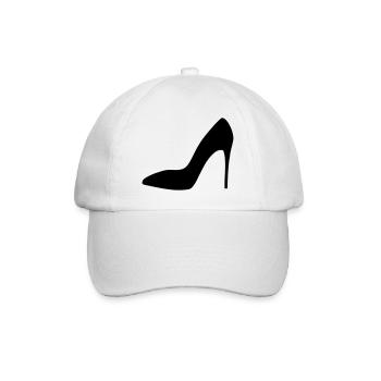 High Heels & Stilettos - Baseballkappe - Weiß/Weiß - Vorne