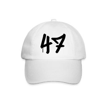 Tag : 47 - Casquette classique - blanc/blanc - Devant