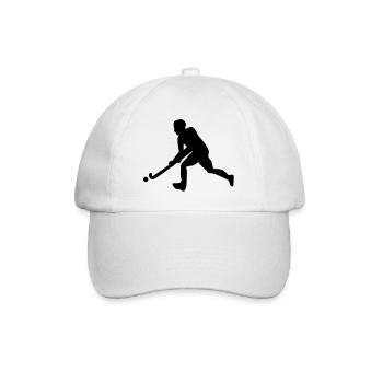 Hockey sur gazon - Casquette classique - blanc/blanc - Devant