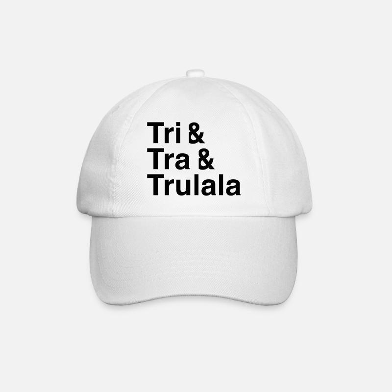 Kasper - Tri Tra Trulala - Baseballkappe - Weiß/Weiß