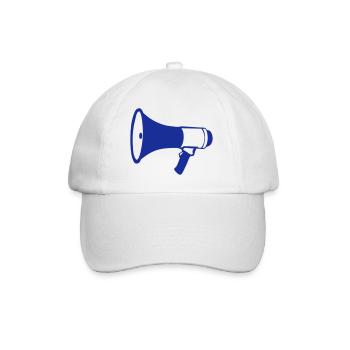 porte voix megaphone 2202 - Casquette classique - blanc/blanc - Devant