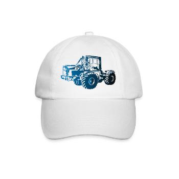 Kirovets K700 Traktor K70 - Baseballkappe - Weiß/Weiß - Vorne