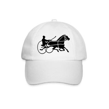 trotteur / trotter (19JH, 1c) - Casquette classique - blanc/blanc - Devant