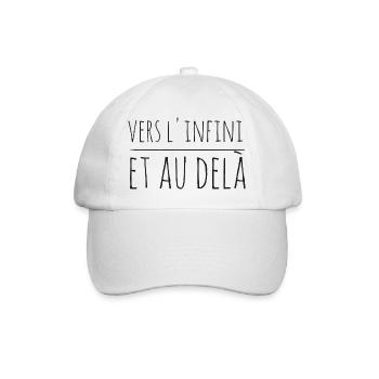 vers l'infini - Toy story - best of 90's - Casquette classique - blanc/blanc - Devant