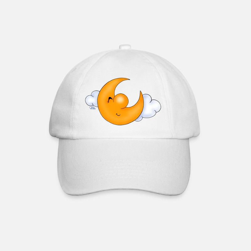 Cher Lune - Casquette classique - blanc/blanc