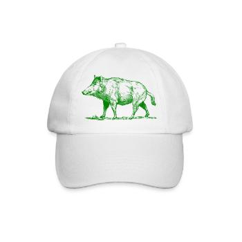 pig39 - Casquette classique - blanc/blanc - Devant