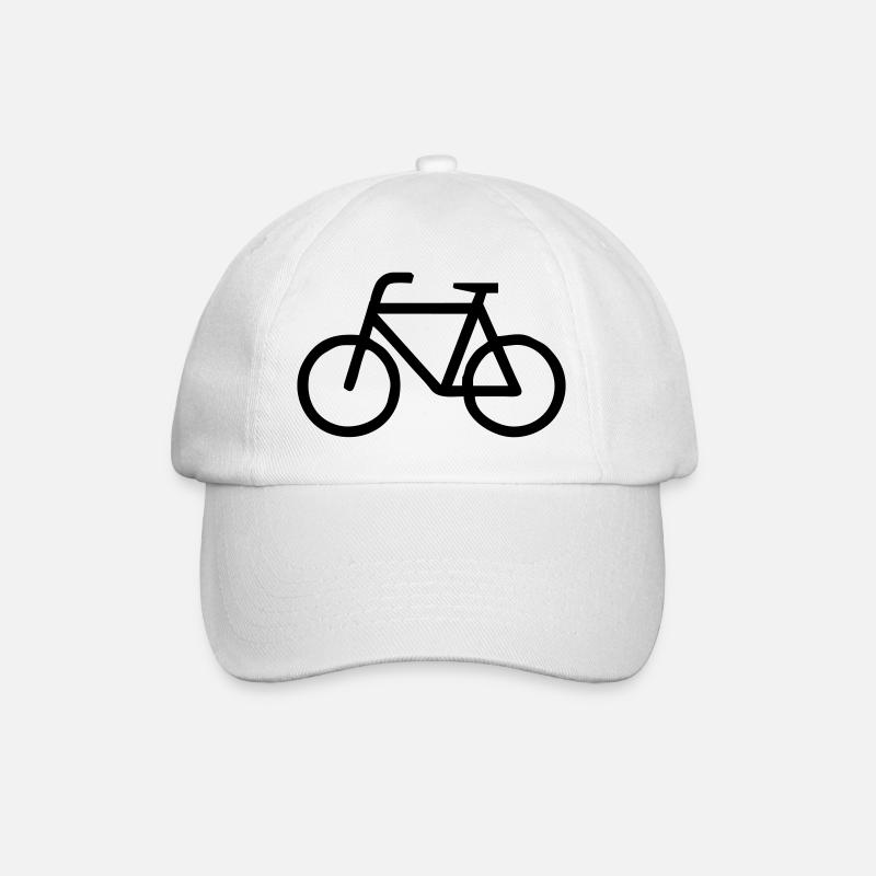 fahrrad - Casquette classique - blanc/blanc