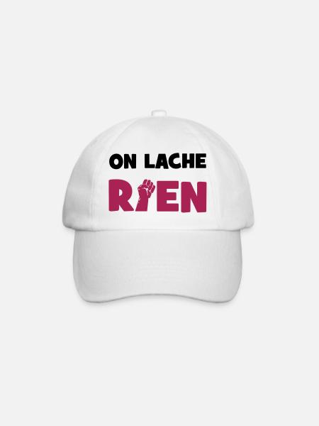 We loose nothing! - Baseball Cap - white/white