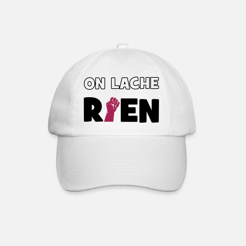 We loose nothing! - Baseball Cap - white/white