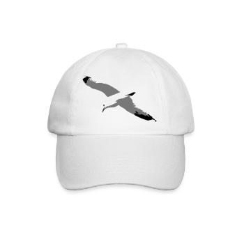 Seagull - Baseball Cap - white/white - Front