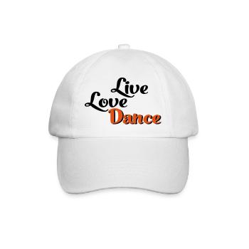 dance - Baseball Cap - white/white - Front