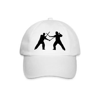 Doppelstock Z - Baseballkappe - Weiß/Weiß - Vorne