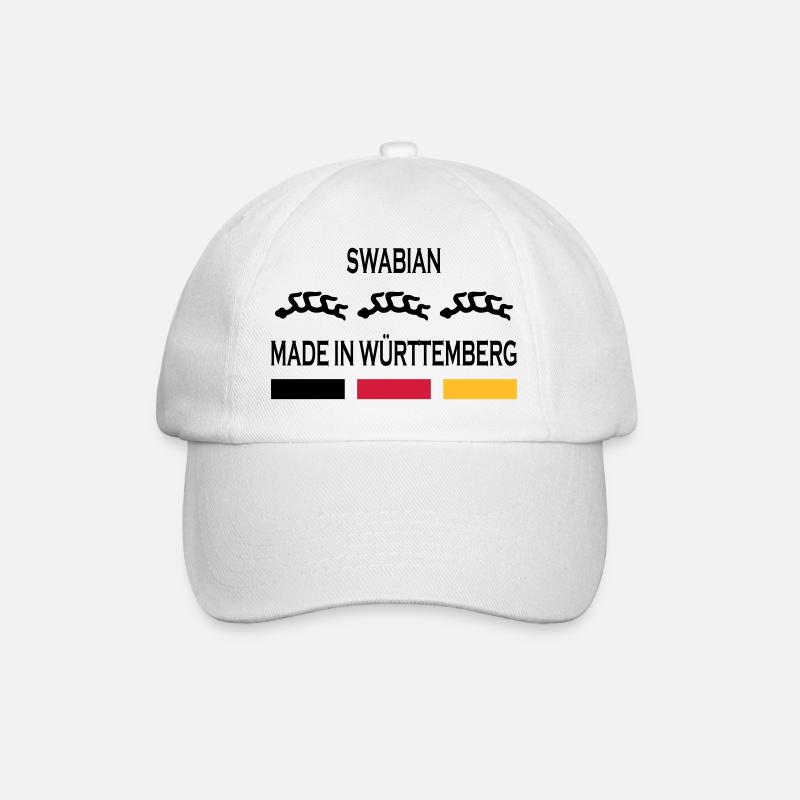 Made in Württemberg - Baseballkappe - Weiß/Weiß