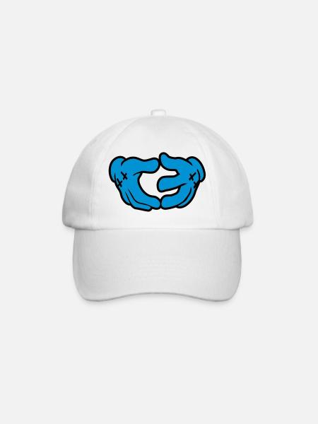 Colt - Hand Sign - Baseball Cap - white/white