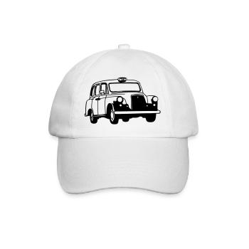 taxi - Casquette classique - blanc/blanc - Devant