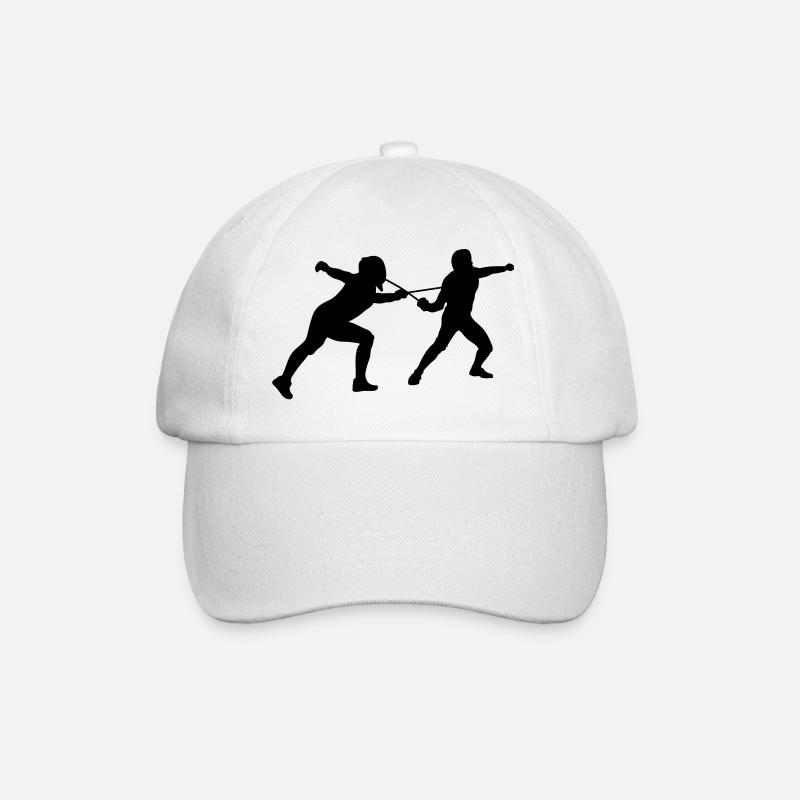 Fechten - Baseballkappe - Weiß/Weiß