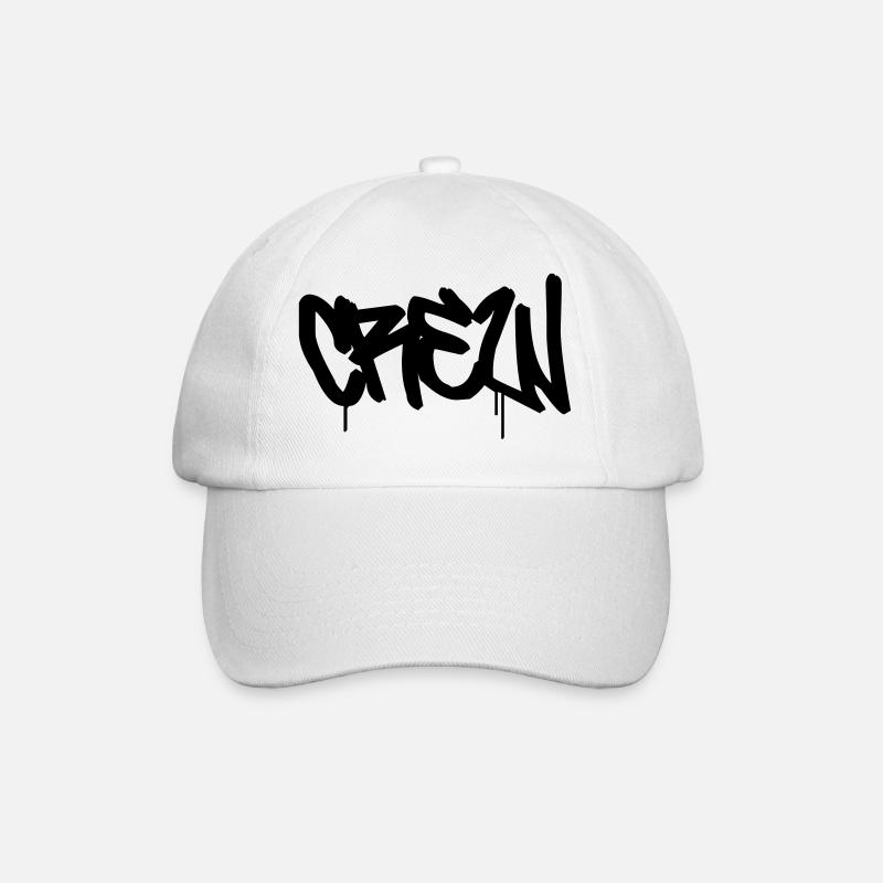 CREW - Baseball Cap - white/white