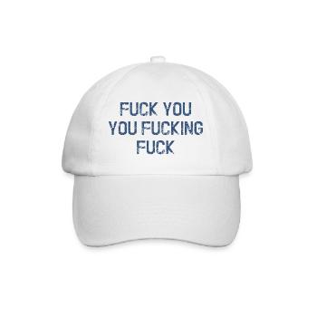 Va te faire foutre te faire foutre - Casquette classique - blanc/blanc - Devant