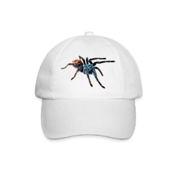 Vogelspinne - Baseballkappe - Weiß/Weiß - Vorne