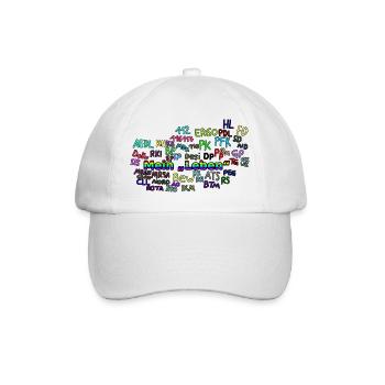 Ma vie - Soins - Casquette classique - blanc/blanc - Devant