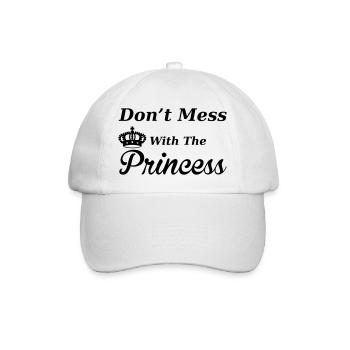 Princess - Baseballkappe - Weiß/Weiß - Vorne