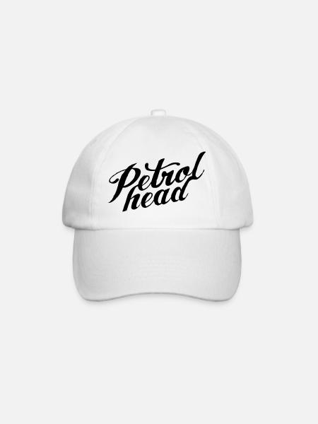 JDM Petrol Head | T-shirts JDM - Baseball Cap - white/white