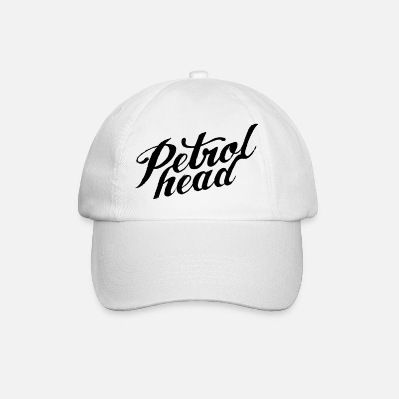 JDM Petrol Head | T-shirts JDM - Casquette classique - blanc/blanc